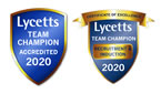 Lycetts Team Champion Award 2020